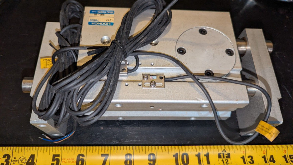 KC Hand & Chuck / Kondoh HF-5MS Pneumatic Gripper NOS