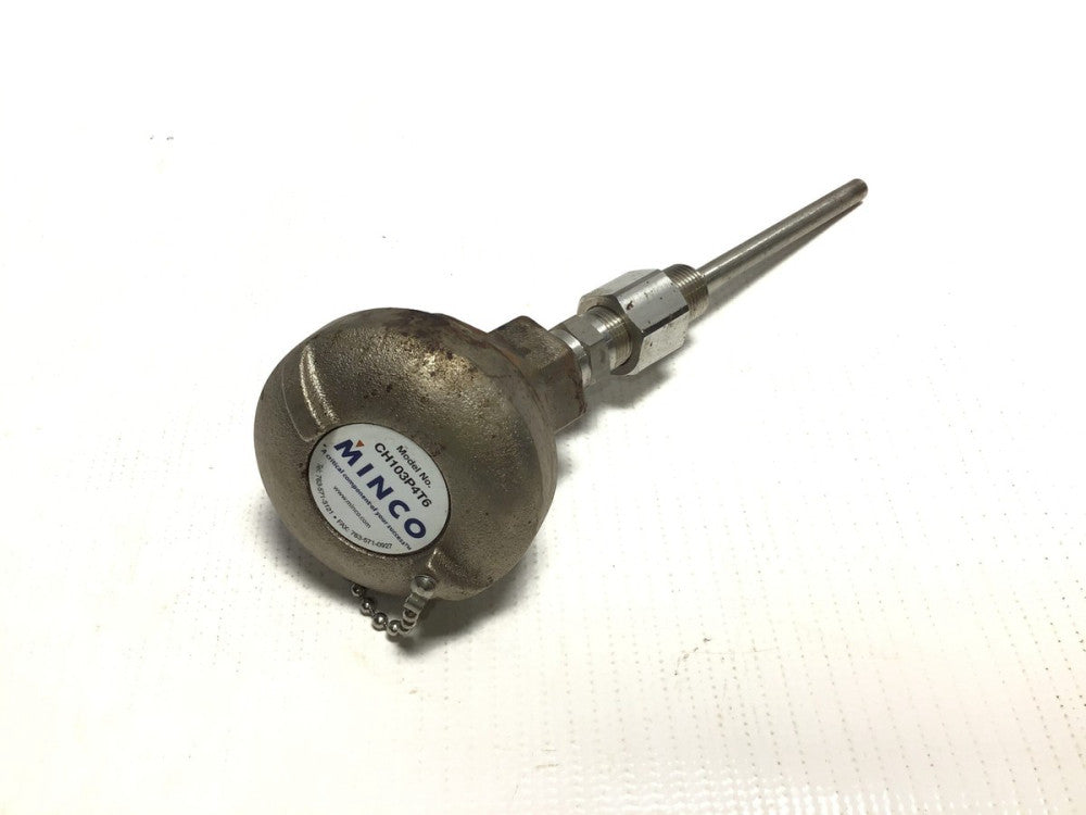 Minco CH103P4T6 Thermal Resistance Temperature Sensor Stainless Steel