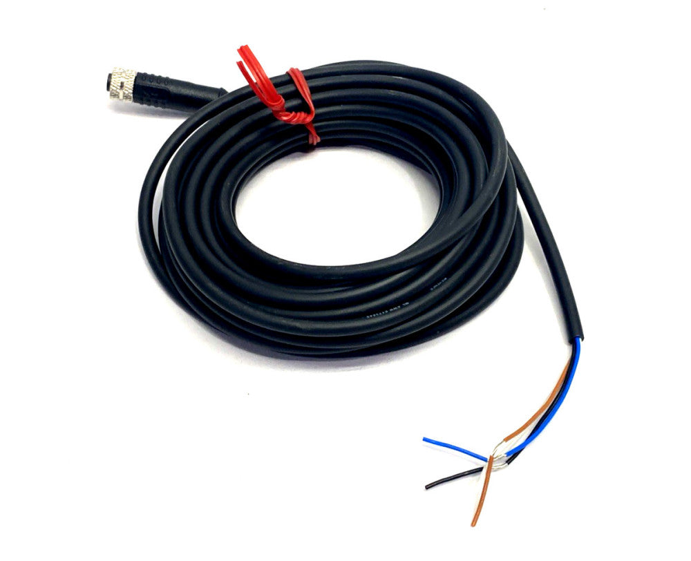 Keyence OP-88715 Single Ended Female Cordset M8 4-Pin 5m