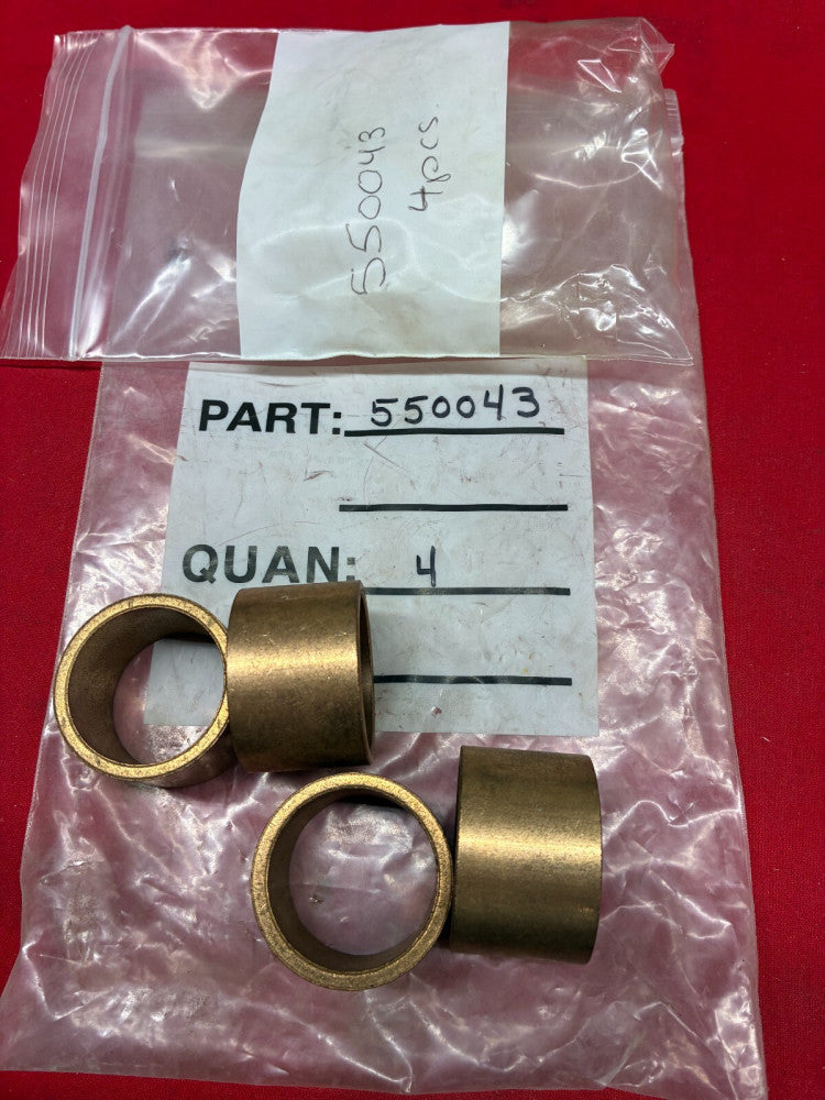 UNBRANDED BRONZE BUSHING PART NUMBER: 550043 (LOT OF 4)