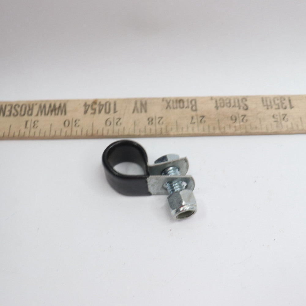 Pipe Retaining Clip And Nut With Flange M4 08/12 mm Stud 4mm x 30mm 1"