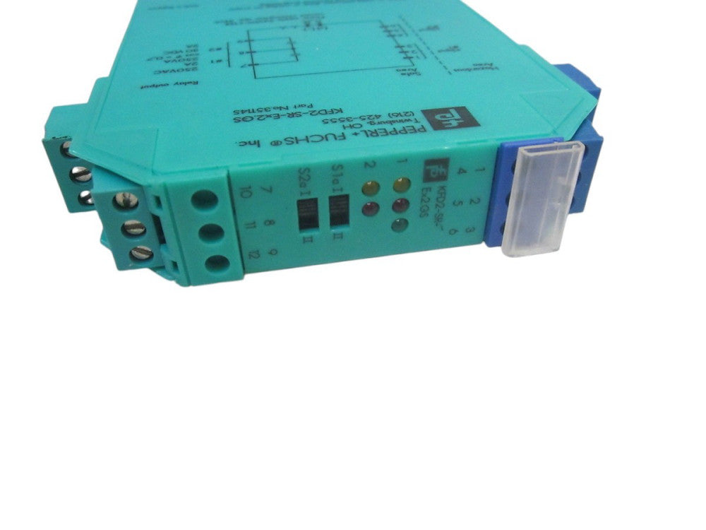 PEPPERL+FUCHS KFD2-SR-EX2.GS ISOLATED SWITCH AMPLIFIER 2CHANNEL 24V UNMP
