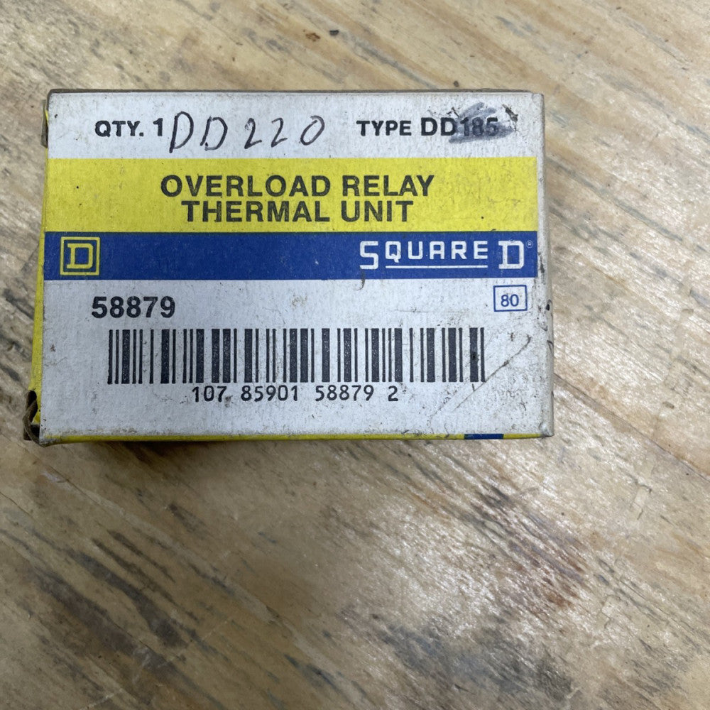 Square D DD220 Overload Heater DD220