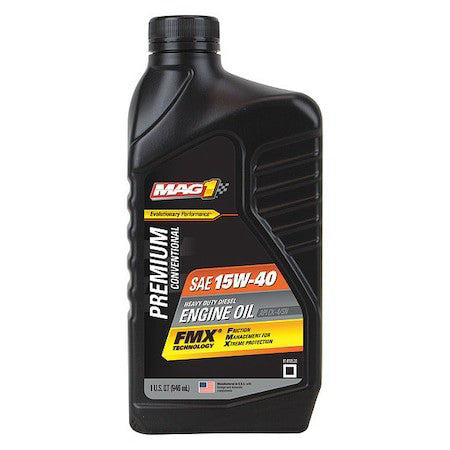 Mag 1 Mag61658 Diesel Engine Oil, 1 Qt., 15W-40