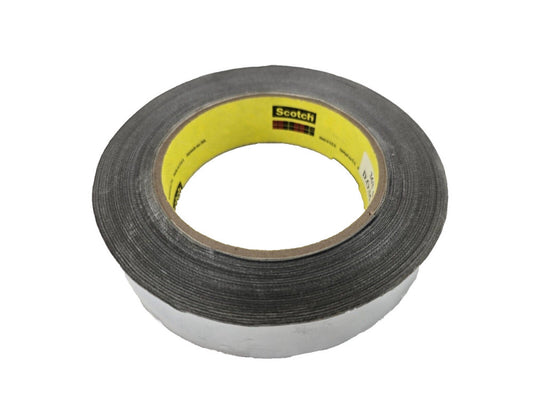 3M 363 Silver Aluminum Foil Glass Cloth Tape Hi Temp 1" x 36yds. (1 Roll) 17294