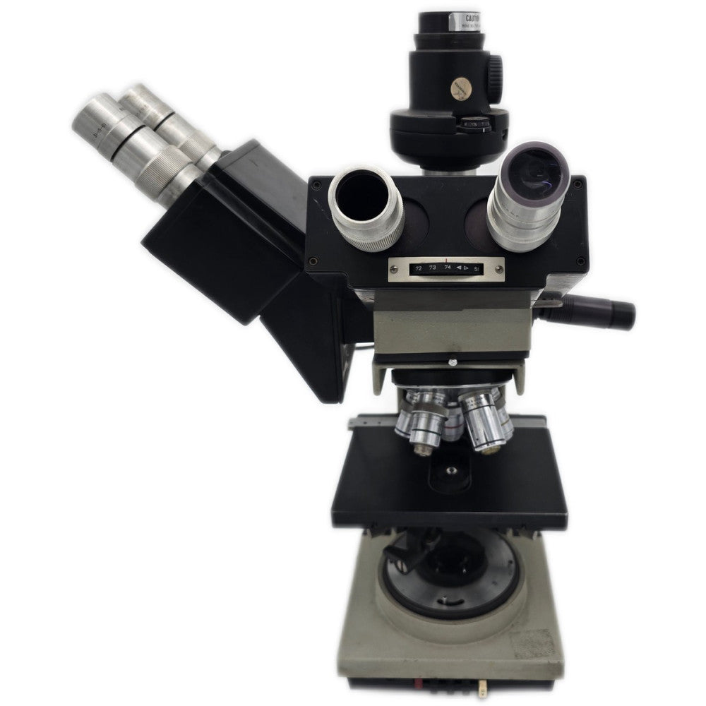 Bausch & Lomb Balplan Microscope w/ 2.5X, 10X, 20X, 40X & 100X Objectives