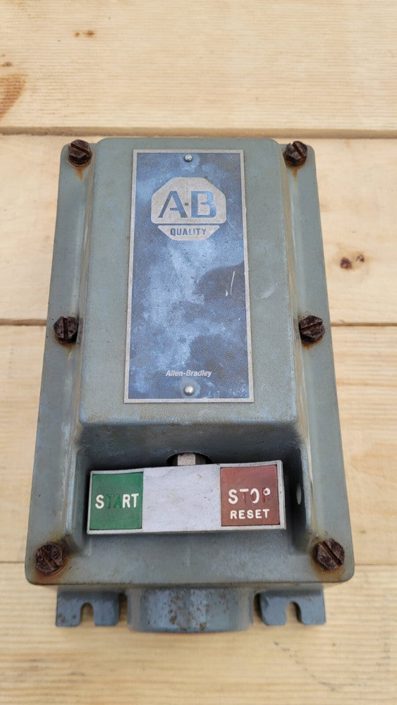 NOS Allen Bradley 609-BEW Hazardous Location Motor Starter Size 1 - 10HP