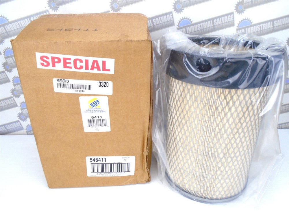 NAPA GOLD FILTER - 6411 - HEAVY DUTY AIR FILTER - 546411 (NEW IN BOX) 