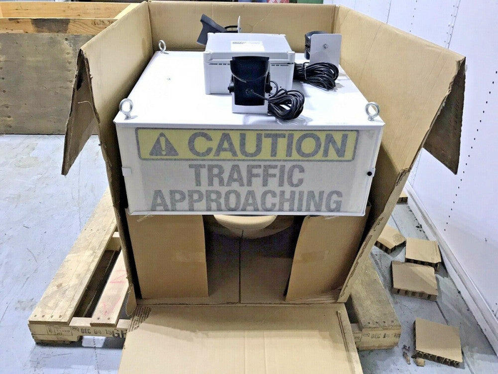 SHURE Star Intersection Caution Pedestrian & Safety Alert 360° Mirror, 3-Sensors