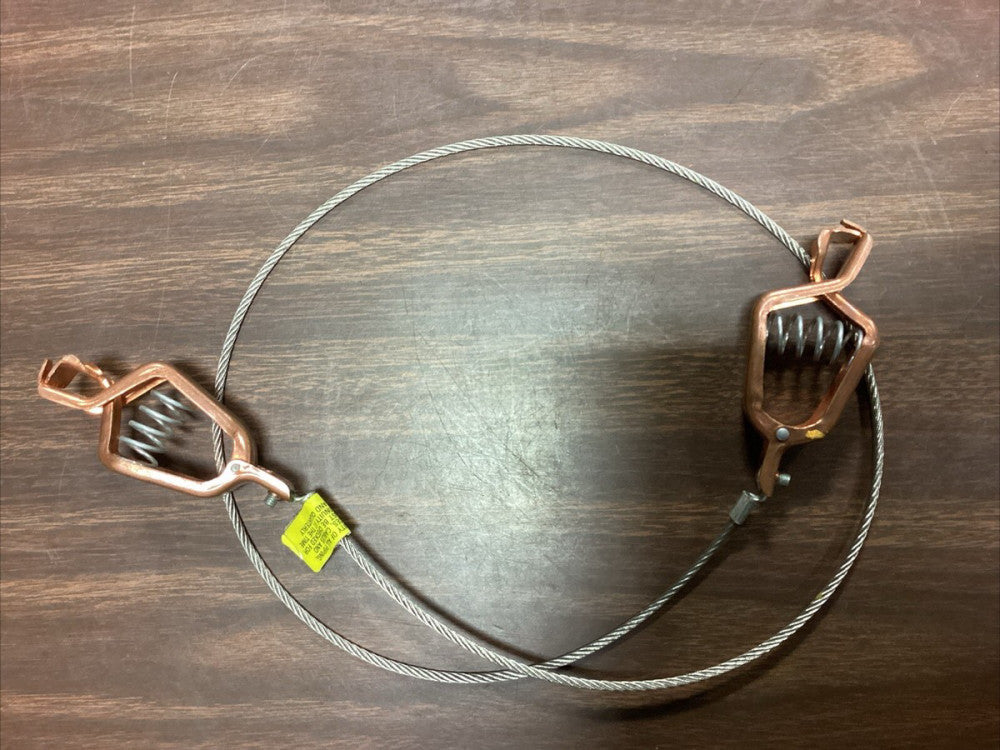 Mueller Electric 3' Grounding Cable With BU-21C Solid Copper Automotive Clip F95