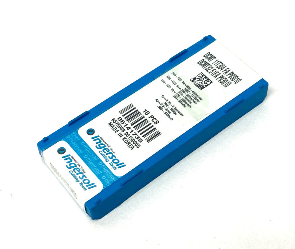 Ingersoll DCMT32.51FA PV3010 IsoTurn Chip Breaker Inserts PKG OF 10