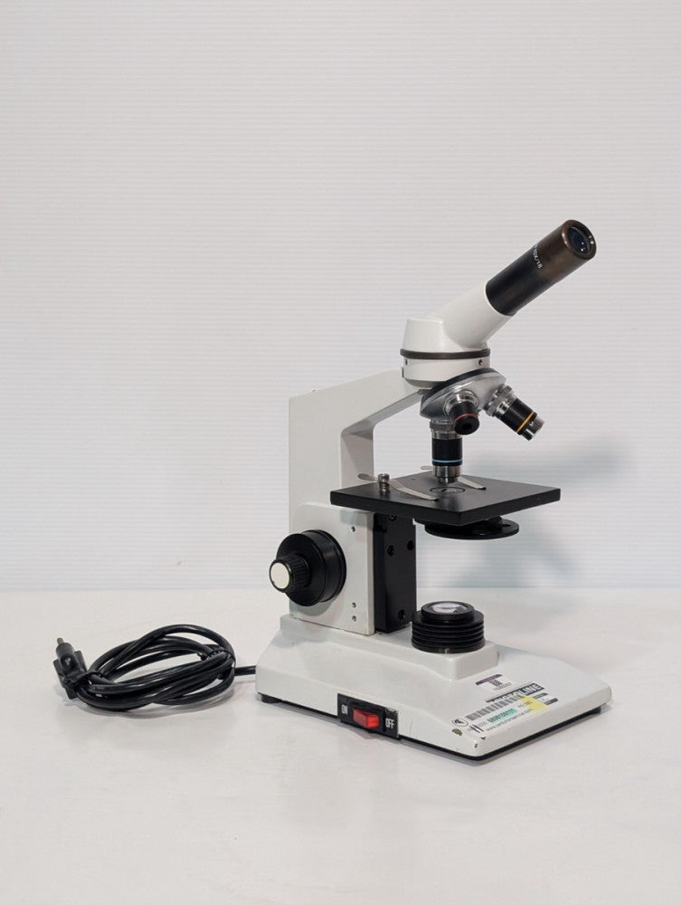 Bristolscope Bristoline monocular microscope WF10X 4x 10x 40x objectives shown