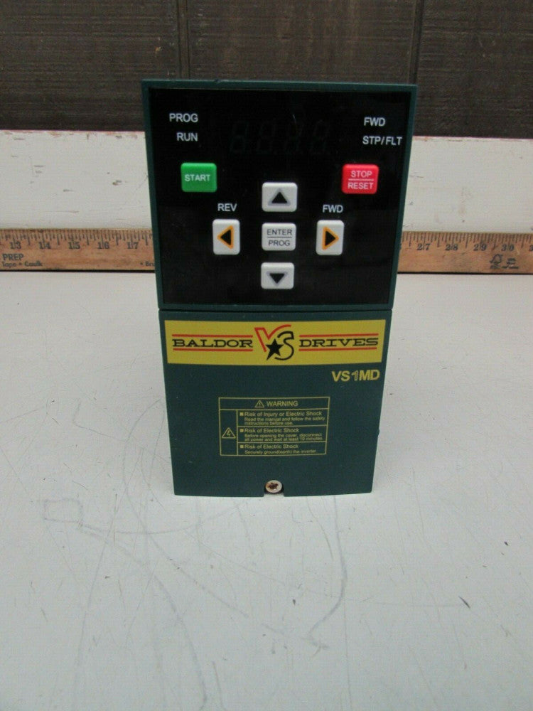 BALDOR VS1MD40P5 , INVERTER DRIVE, 1/2hp , 440/480V, 1.7A, TAKEOUT! MAKE OFFER!