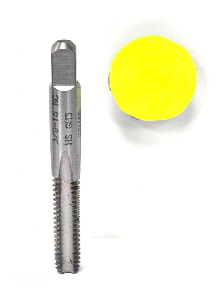 NATIONAL STRAIGHT FLUTE BOTTOMING CHAMFER TAP**3/8-16; NC; HS; GH3