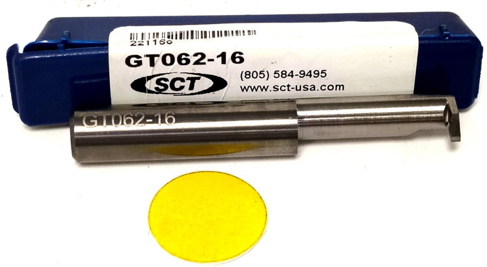 SCT RETAINING RING GROOVING TOOL 0.375" X 1.00" GT062-16 2-1/2" OAL