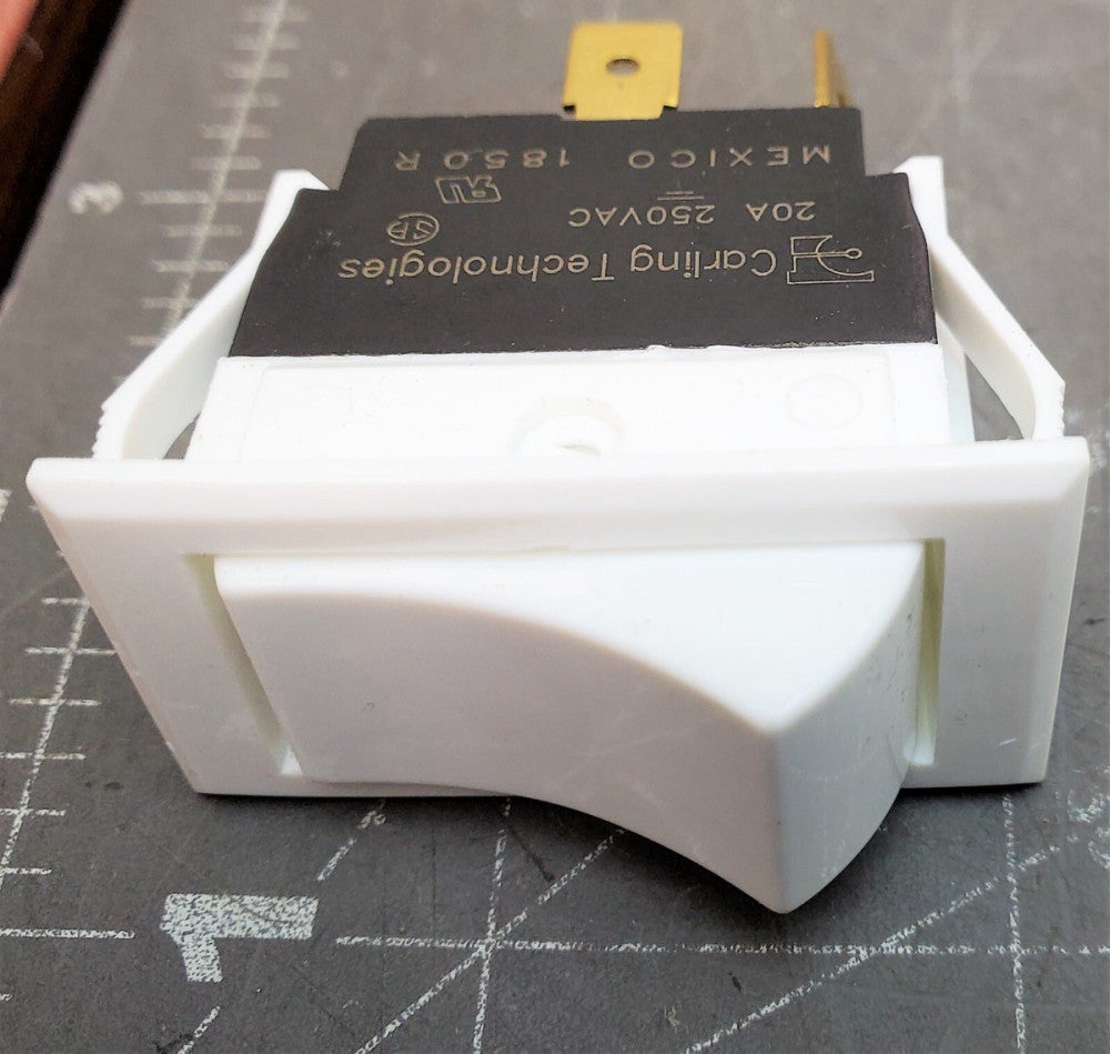 421073 - DPST 4 Tab On/Off Rocker Switch 20A-125/250V Vulcan 111496-B1 [OF29]