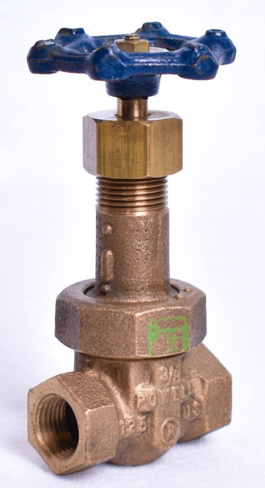 Powell 3/8" Threaded Rising Bronze Gate Valve 125 WOG Fig. 2700