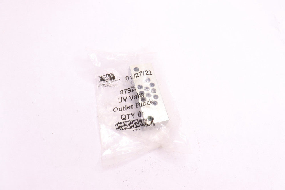 UV Valve Outlet Block 87920 