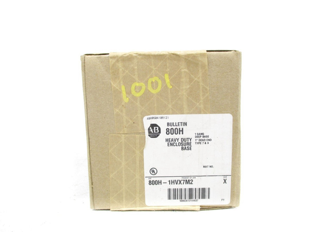 ALLEN BRADLEY 800H-1HVX7M2 SER. X (BR/WH) NSFS