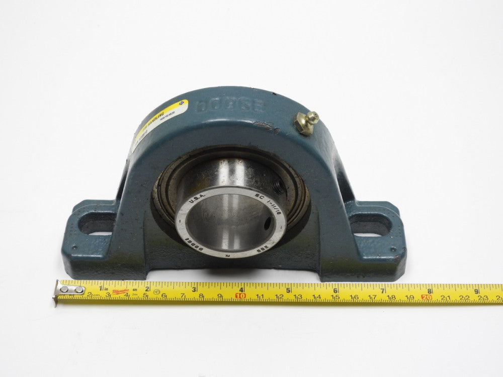 Dodge 123910 Pillow Block Bearing 1-11/16" Shaft P2B-SCAH-111 for Air Handling C