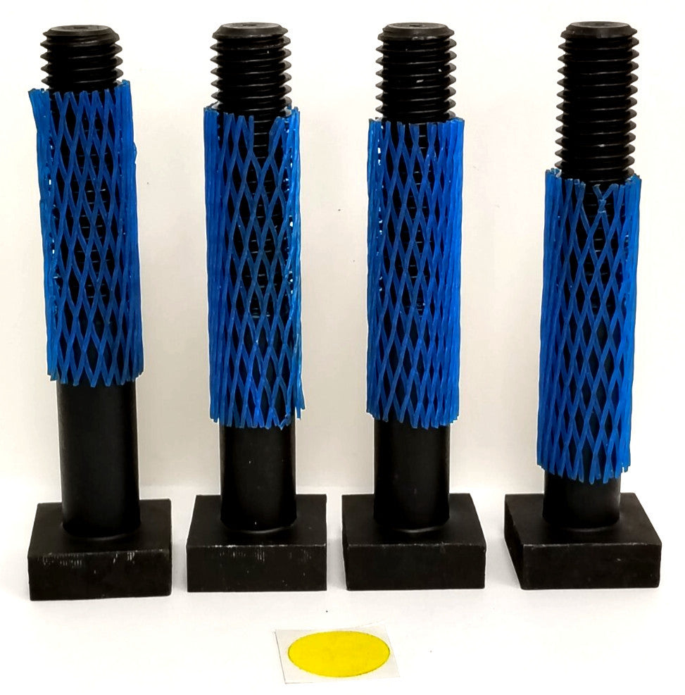 GIBRALTOR 5/8"-11 HEAT TREATED PARTIALLY THREADED T-BOLTS 841108-G LOT OF 4