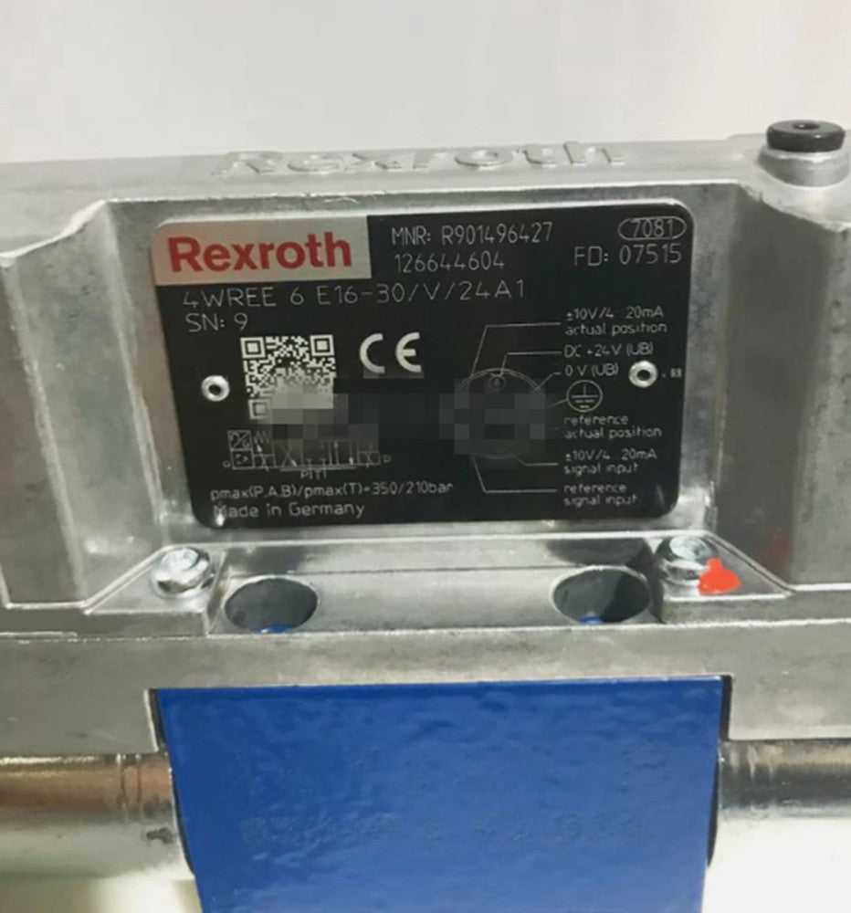One Brand New 4WREE6E16-30/V/24A1 R901496427 Valve 4WREE6E16-3X/V/24A1