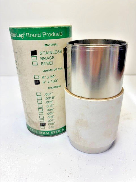 STILT LEG BRAND PRODUCTS .008 STAINLESS