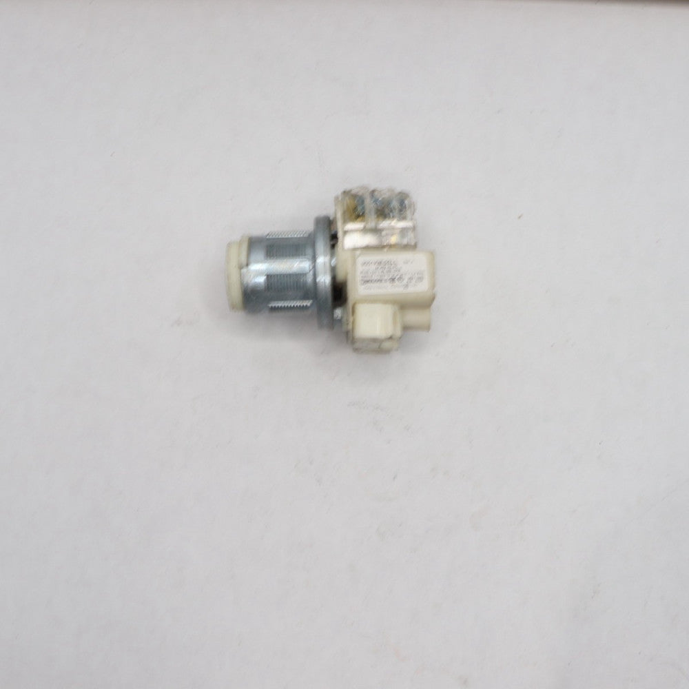 No Lens Illuminated Momentary Push Button Operator Aluminum-Zinc Alloy 30mm