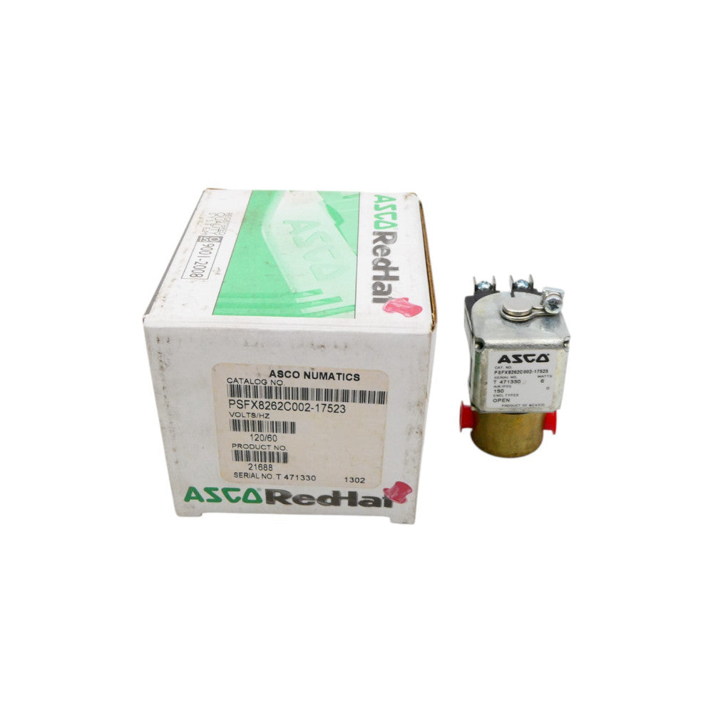 ASCO PSFX8262C002-17523 120V 150PSI NSMP