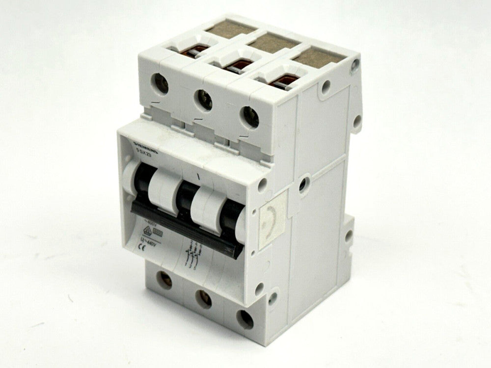 Siemens 5SX23-D3 Circuit Breaker 3A 400V 3-Pole
