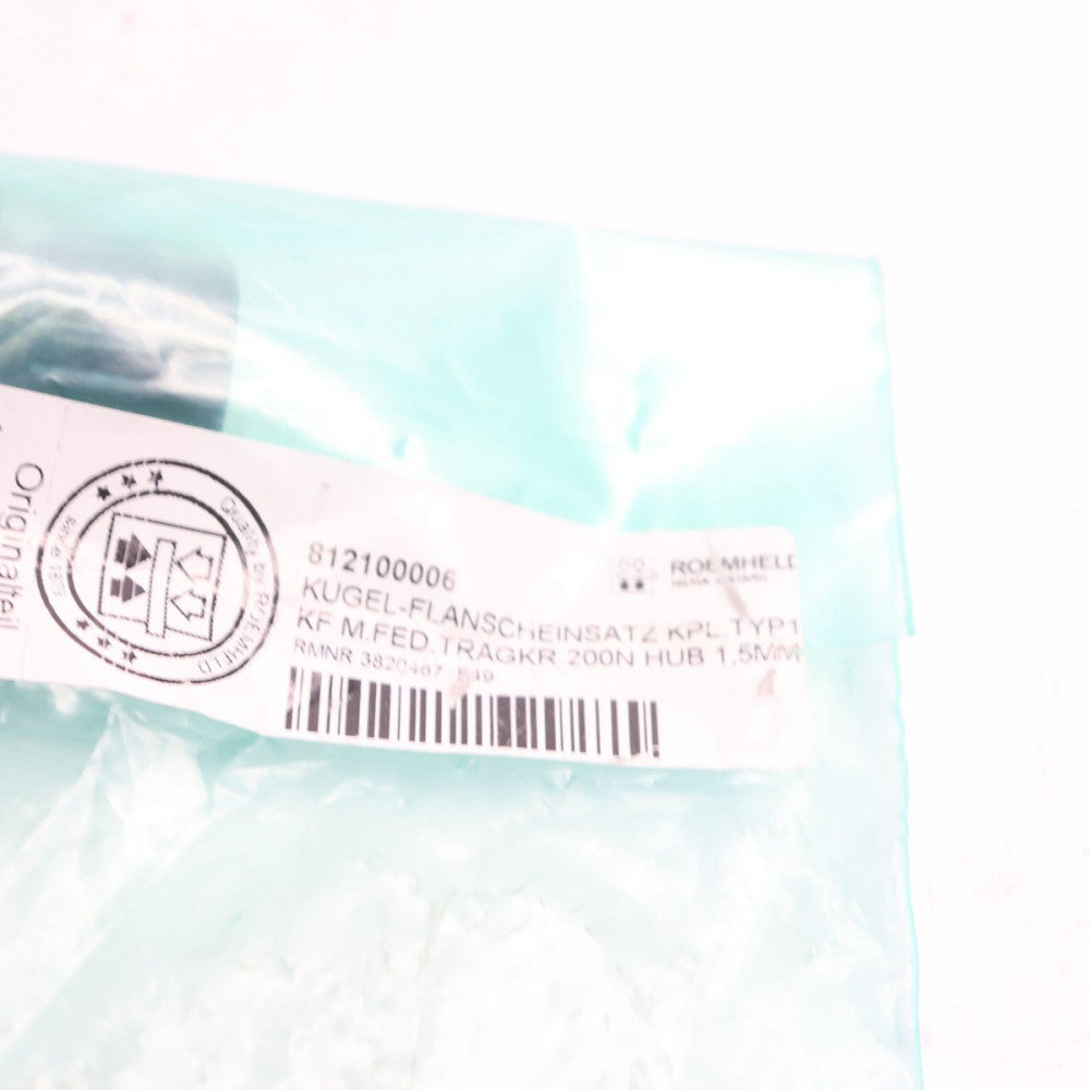 Roemheld Ball Insert with Spring Pack 812100006