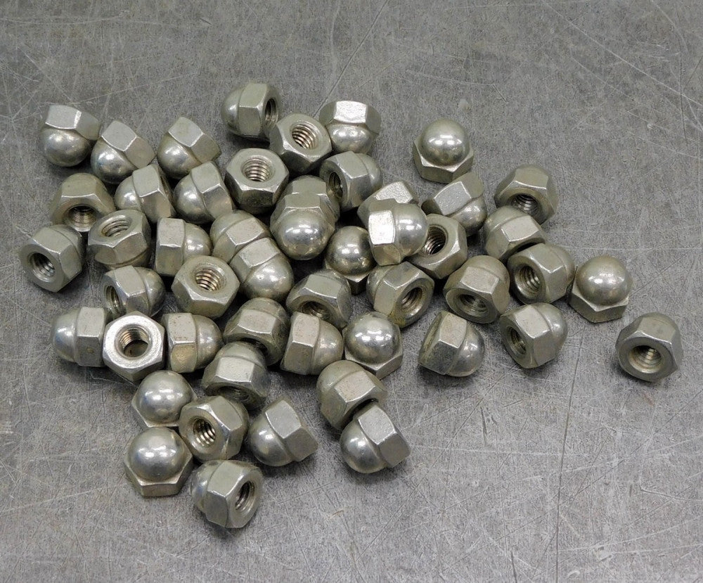 5/16" Stainless Steel SS Cap Nut Acorn Nut Lot of Fifty (50)
