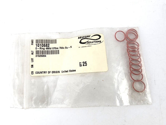 1pc Cornelius O-Ring .488 ID 070CS 70DU Bu-N 1010682 Quantum 1000-4000 Quest