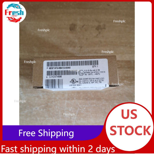 1PCS Siemens 6ES7972-0BA12-0XA0 DP Connector -New Free Shipping