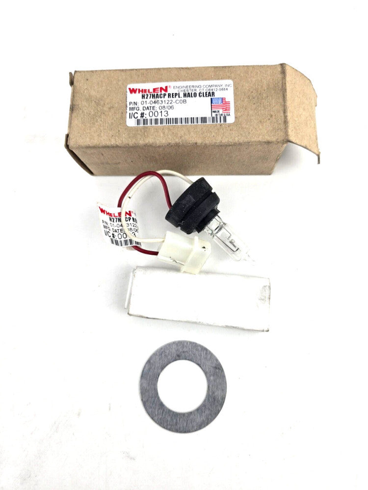 Whelen H27HACP Replacement Halogen Lamp Clear 01-0463122-COB