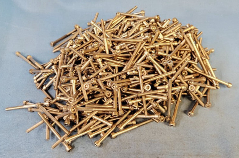 SOCKET HEAD CAP SCREW M3-0.5 X 40MM STAINLESS STEEL (LOT OF 525)