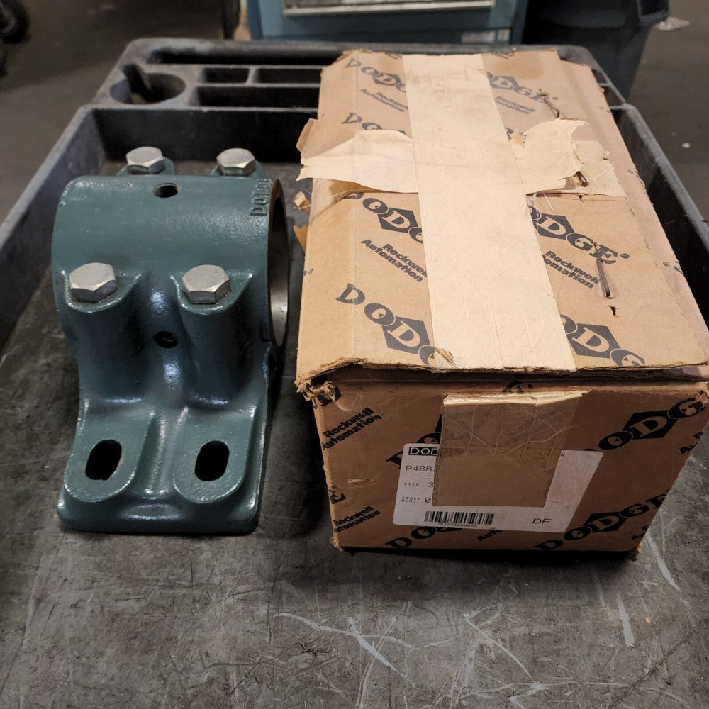 NEW DODGE ROCKWELL SIZE 3 PILLOW BLOCK SPLIT HOUSING P4BBZ