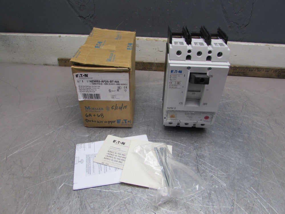 NEW! EATON NZMB2-AF25-BT-NA , CIRCUIT BREAKER ,3P /25A/440V , NIB! MAKE OFFER!