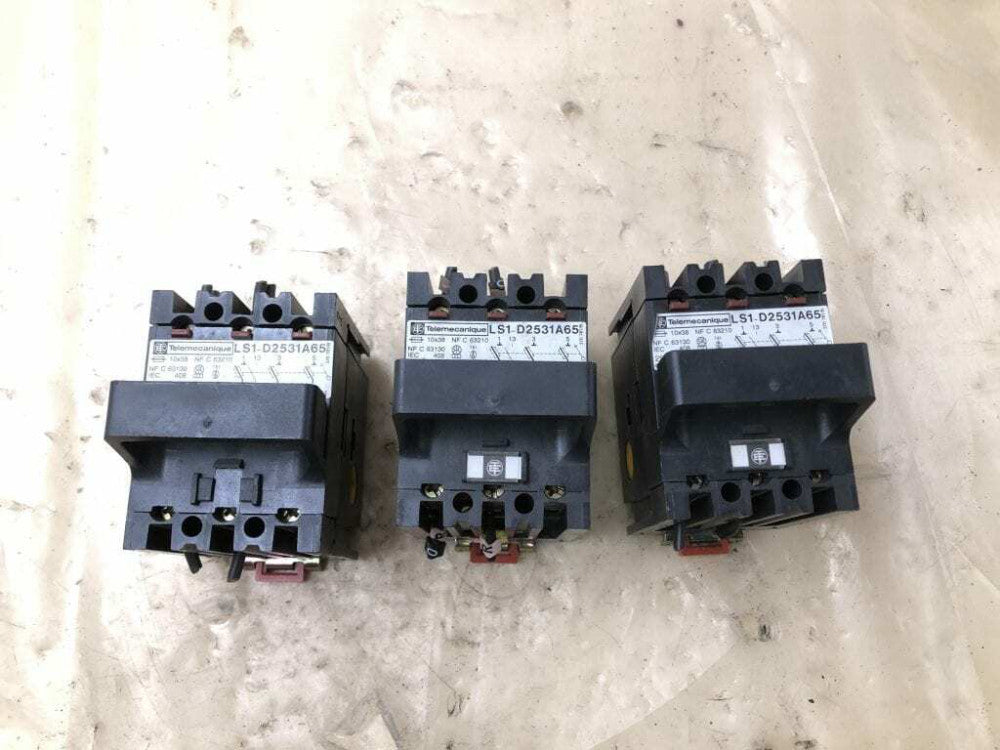 Telemecanique LS1-D2531A65 Fuse Holder / Carrier 25A 660VAC -Lot of 3