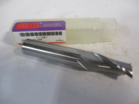 (E2030032) 1/2" x 1" x 1/2" x 3" OAL 2 Flute Cobalt RH Square End Mill 