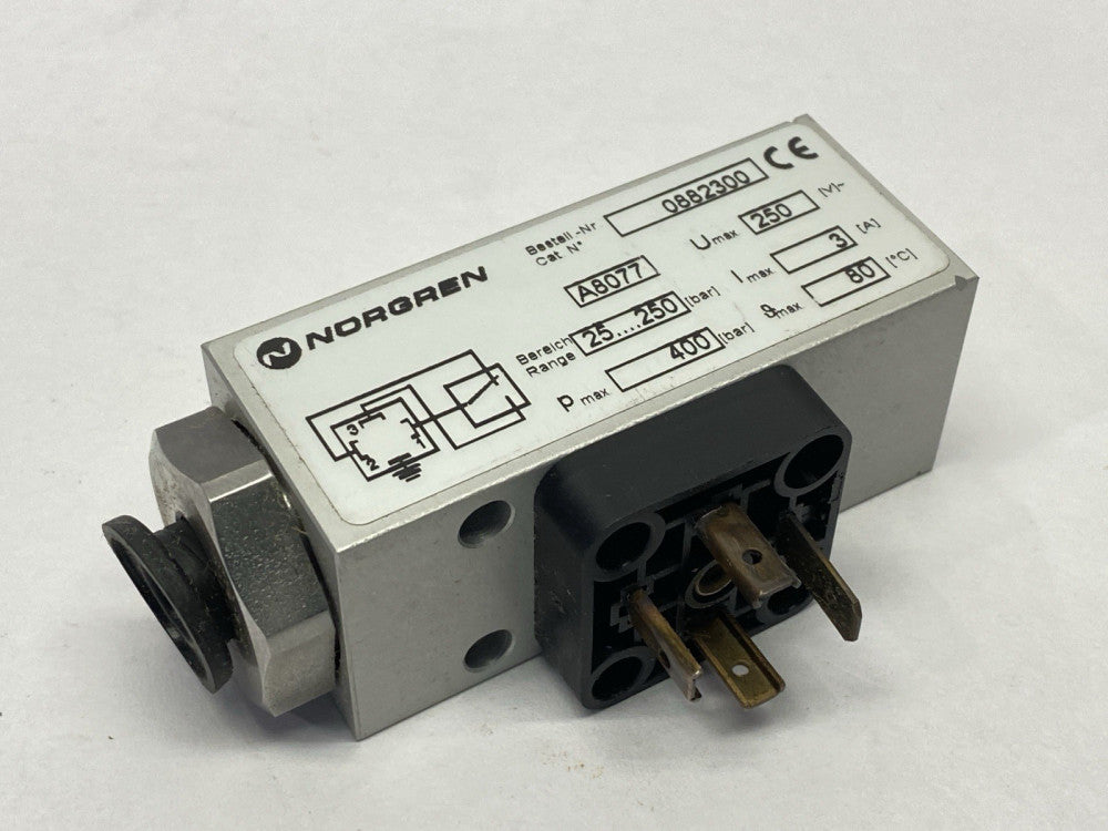 Norgren 0882300 Pressure Switch 1/4" NPT 25-250 Bar
