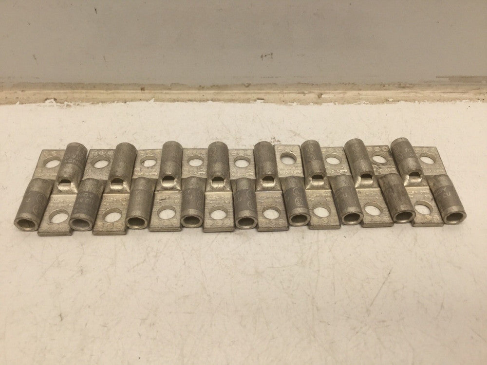 BURNDY YA-L N40 4 STR Crimp Lug, One Hole W/ Inspection Window (17PCS)