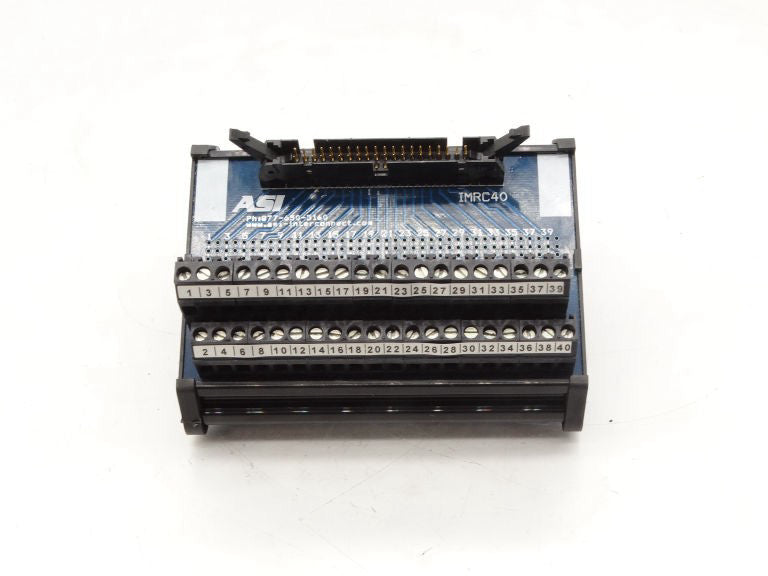 ASI ELECTRONICS IMRC40 Plc Module - Used