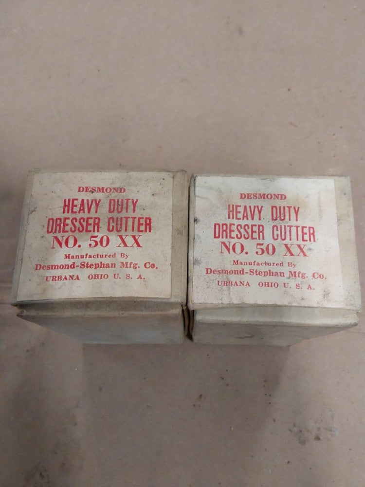 LOT OF 2 NEW DESMOND NO. 50XX HEAVY DUTY DRESSER CUTTER....N69