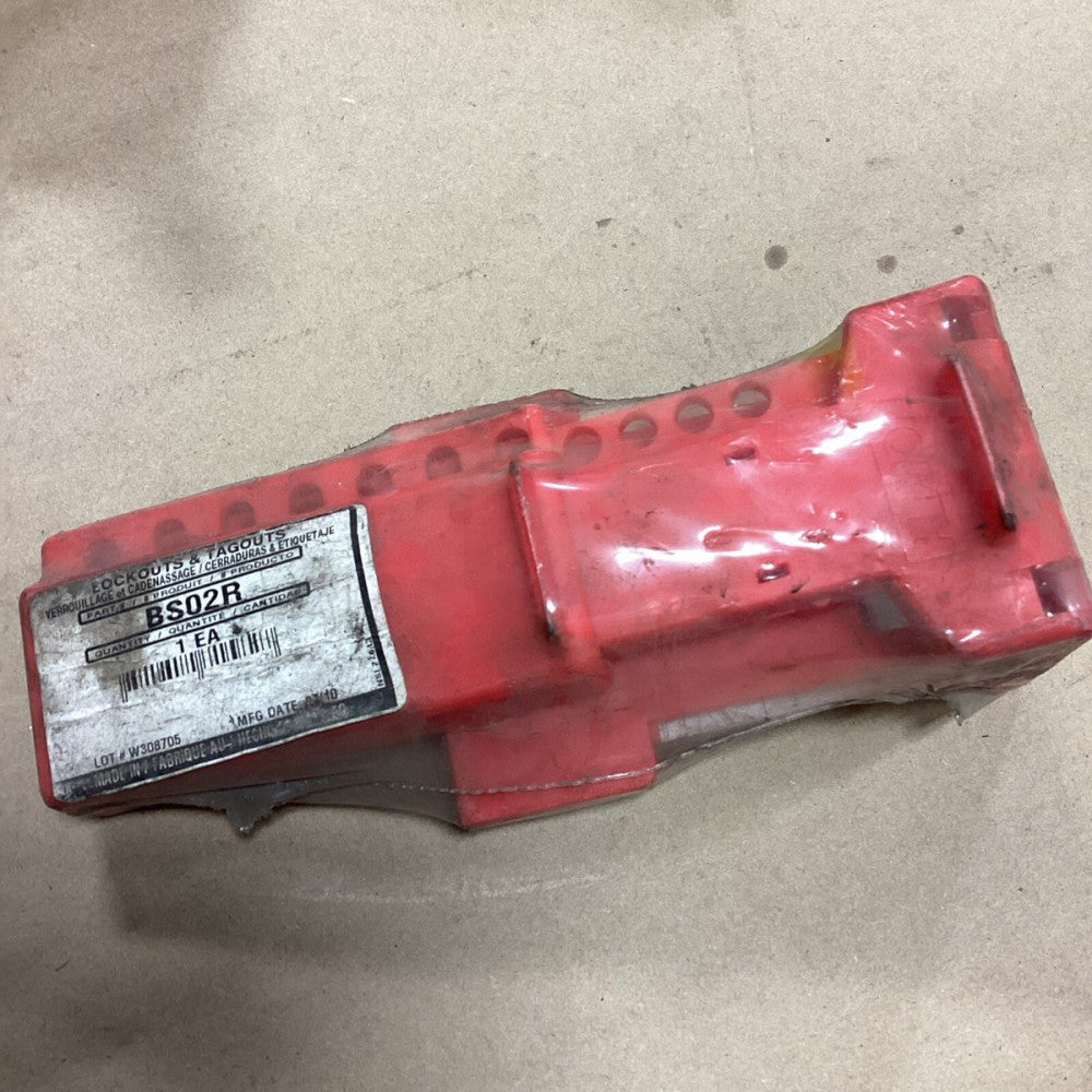 NORTH 15243R B-SAFE PLASTIC BALL VALVE LOCKOUTS BS02R