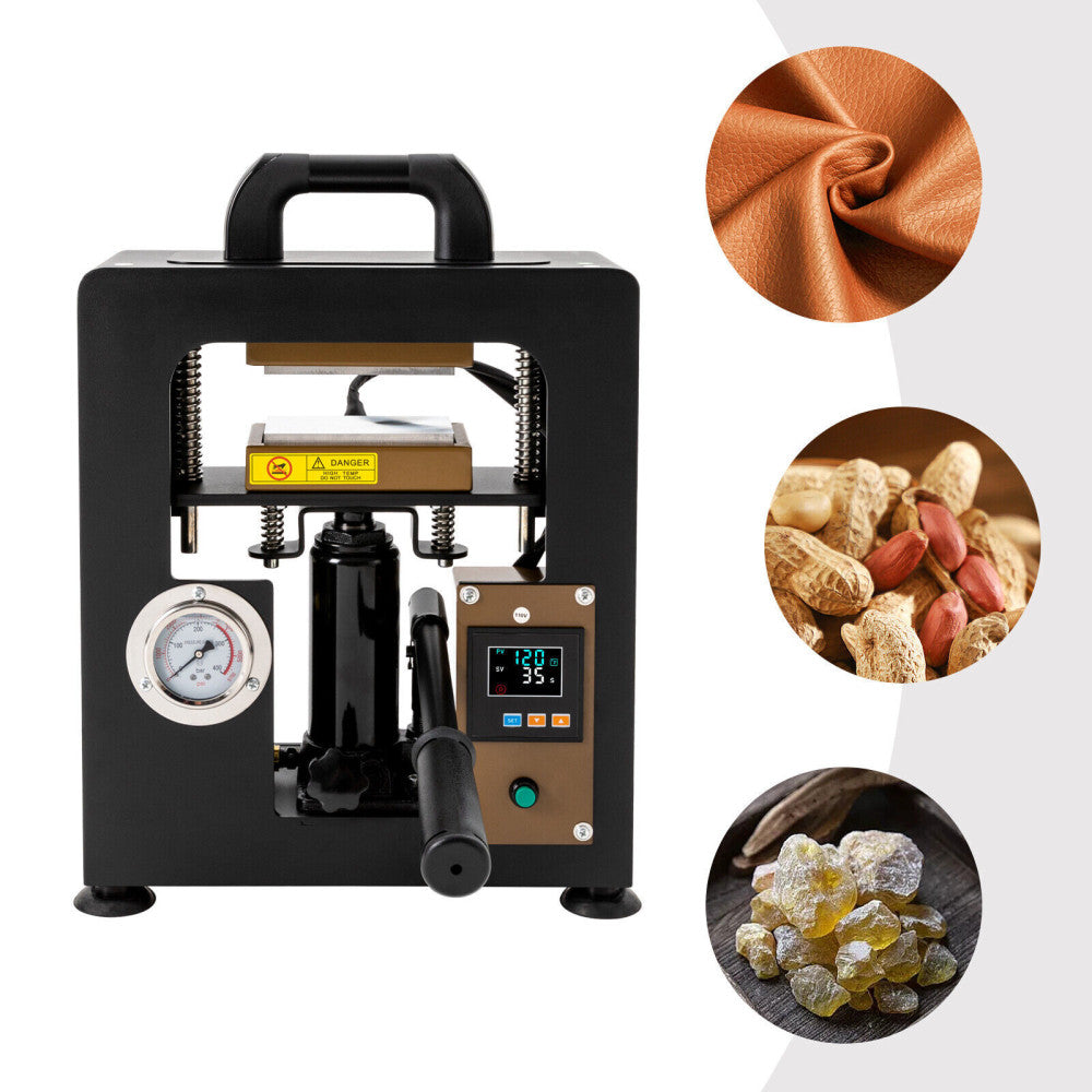 Hydraulic Heat Press Machine with Dual 2.4