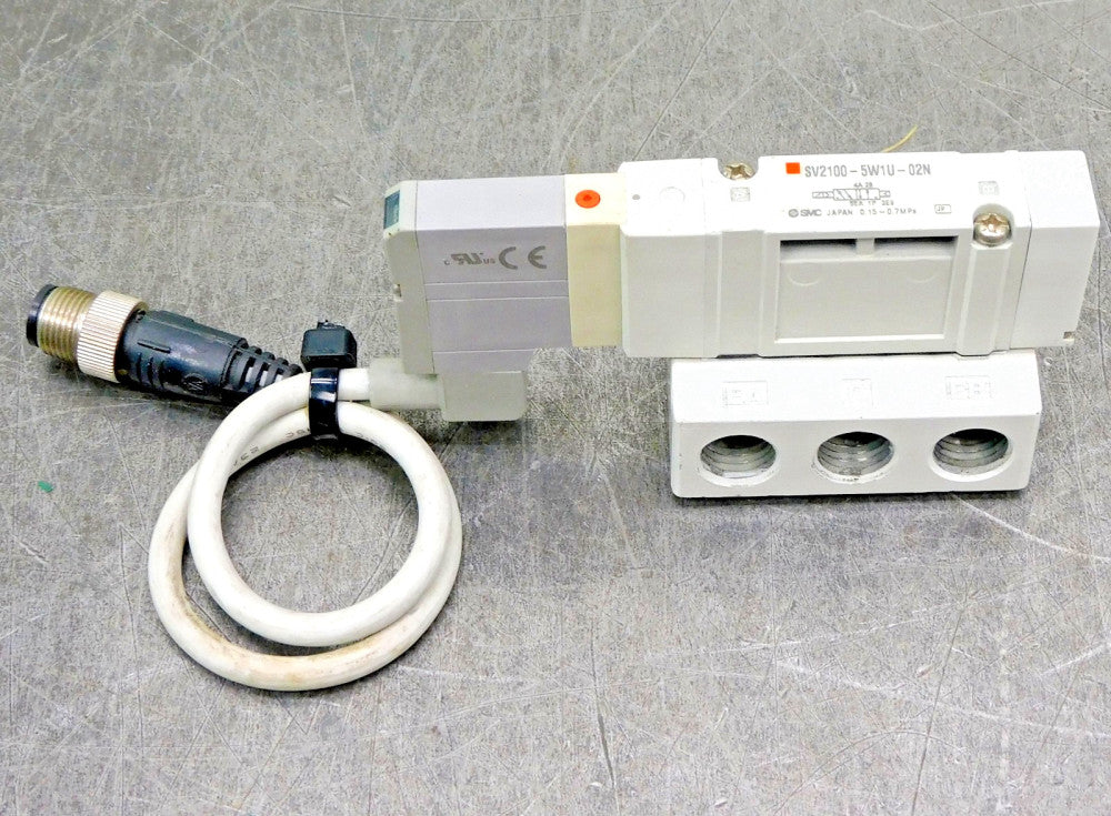 SMC SV2100-5W1U-02N Solenoid Valve 0.15 - 0.7 MPa