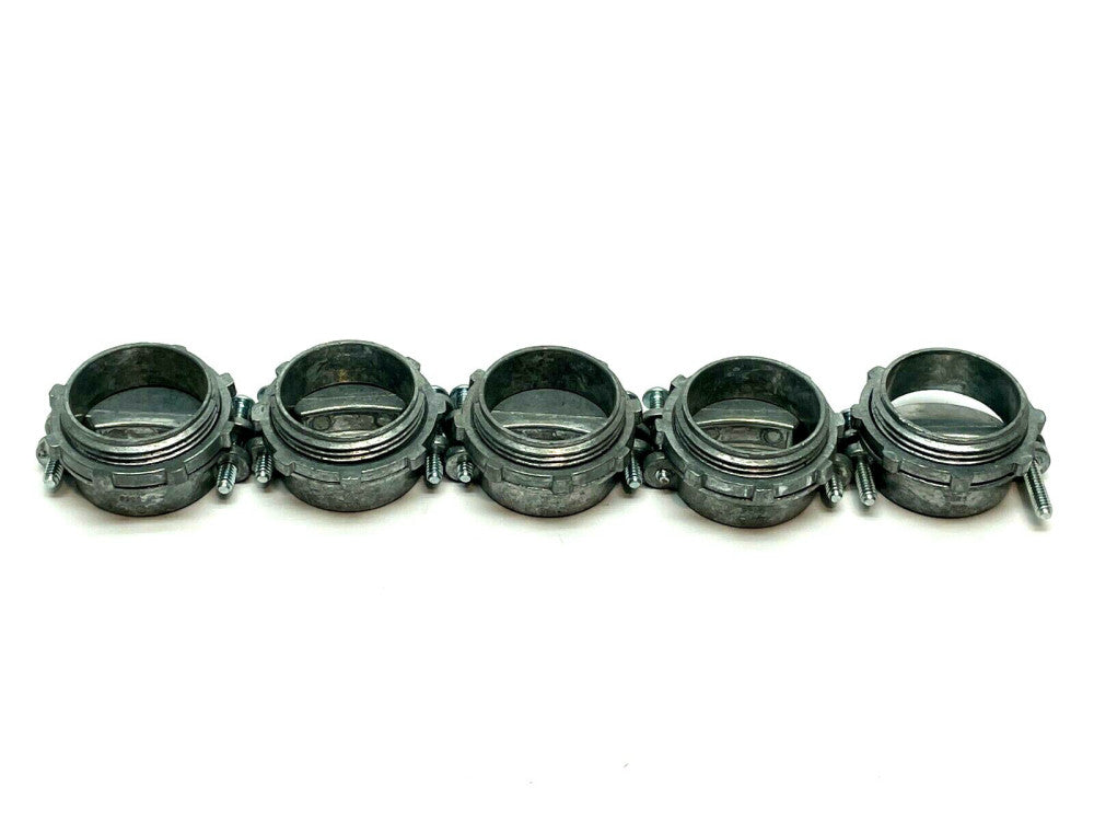 Regal 6626 Screw Clamp Connector 1-1/4" LOT OF 5