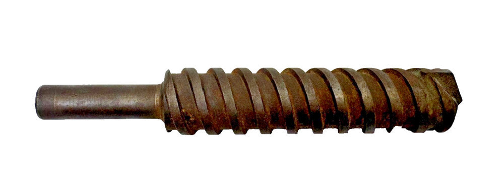 CARBIDE-TIPPED MASONRY DRILL BIT, OAL 6-1/8", FLUTE SIZE 1"
