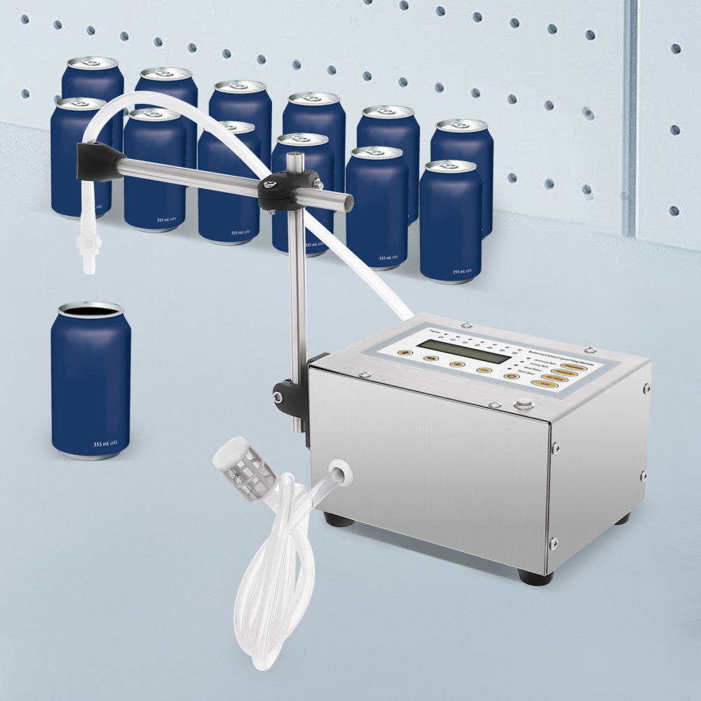 1 Heads Automatic Digital Control Liquid Bottles Water Filler Filling Machine